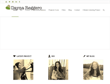 Tablet Screenshot of daynareggero.com